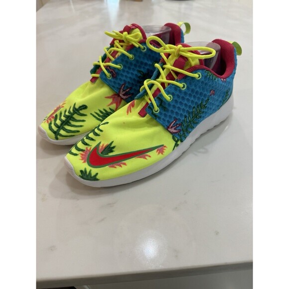 Nike Mens Rosherun  FB 580573-401 Custom South Beach Running Sneakers Size 10 - Picture 1 of 12